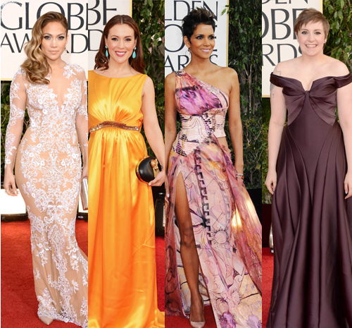 Mal vestidas do Globo de Ouro, Jennifer Lopez, Halle Berry Mal vestidas do Globo de Ouro, Jennifer Lopez, Halle Berry